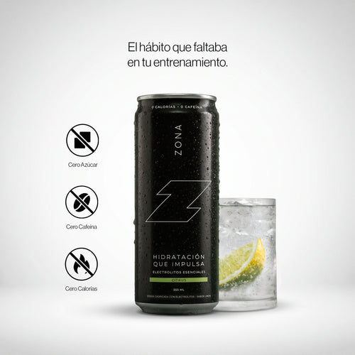 ZONA Citrus: hidratación sin azúcar, cafeína ni calorías